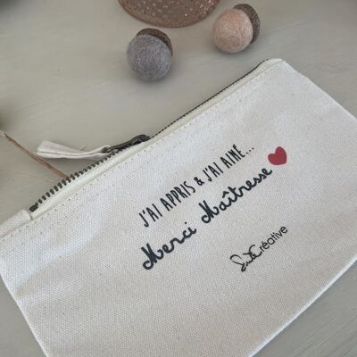 Trousse pour remercier les maîtresses