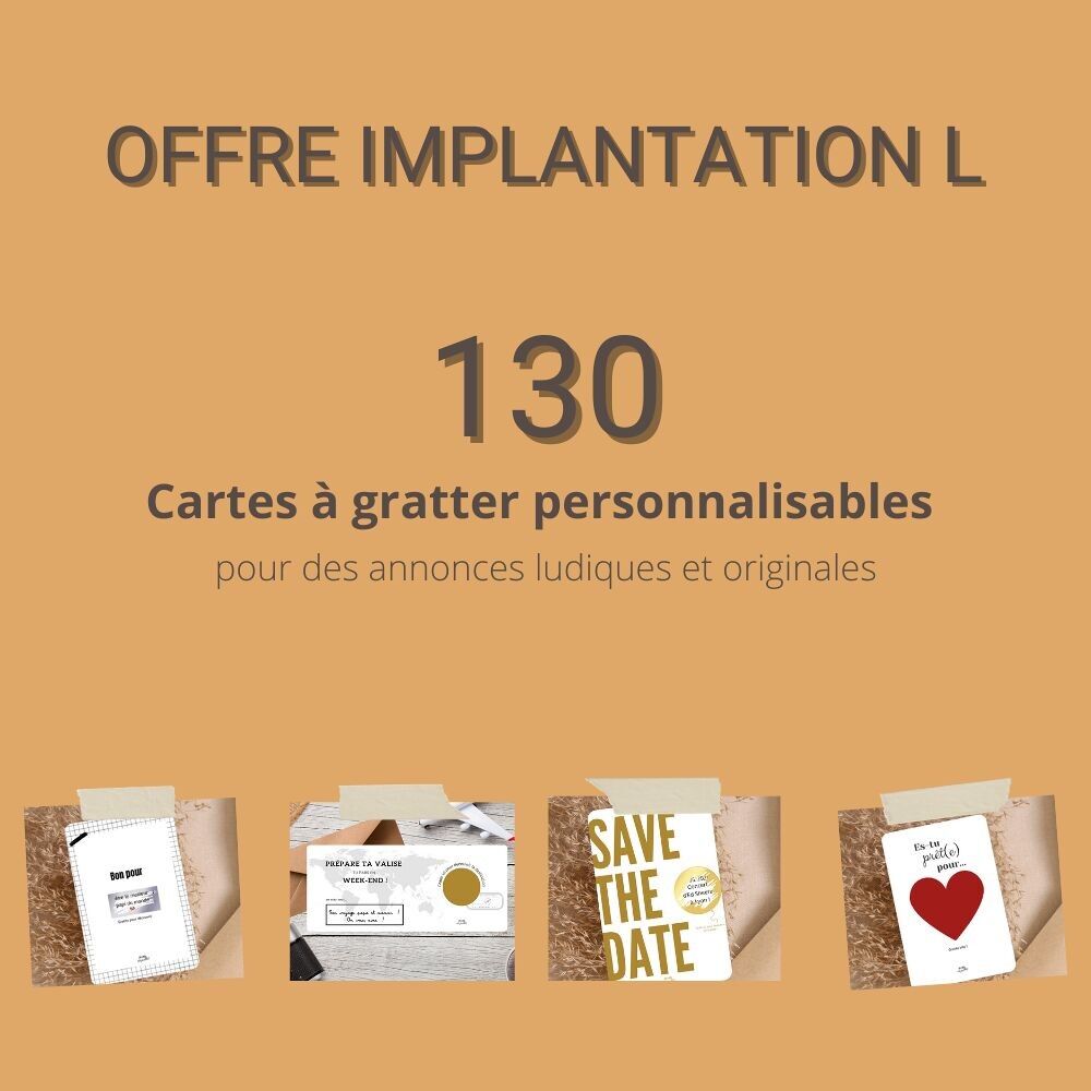 Standortangebot: 130 Rubbellose