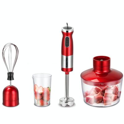 Set mixer 3 in 1 rosso