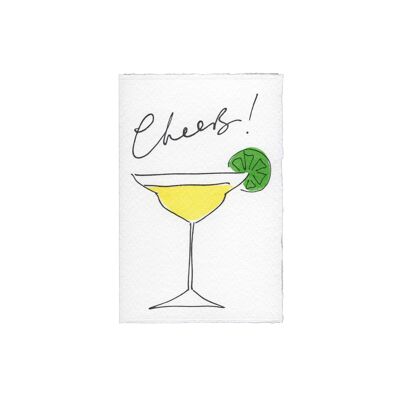 Cheers Margarita Card