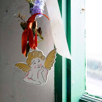 Cherub Valentine Love Token Decoration