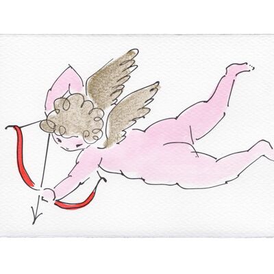 Tarjeta de Cupido