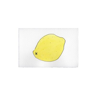 Tarjeta de limón