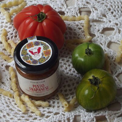 Pesto Trapanese - Sicilian tomato pesto with almonds - 180g