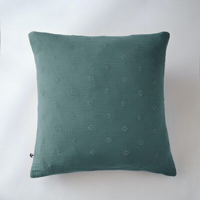 Cotton gauze pillowcase 60 x 60 cm GAÏA BOHO Duck