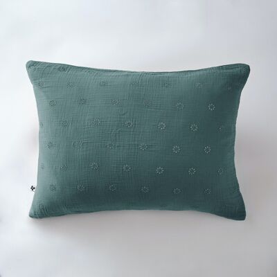 Cotton gauze pillowcase 50 x 70 cm GAÏA BOHO Duck