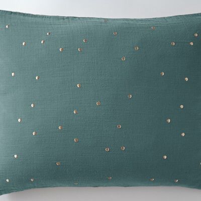 Cotton gauze pillowcase 50 x 70 cm GAÏA CHIC Duck