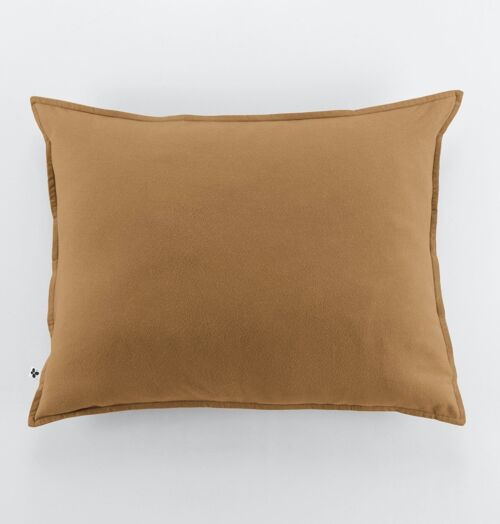 Taie d'oreiller Flanelle 50 x 70 cm CANDICE Camel