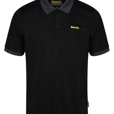Bench Black Georgia Polo Shirt