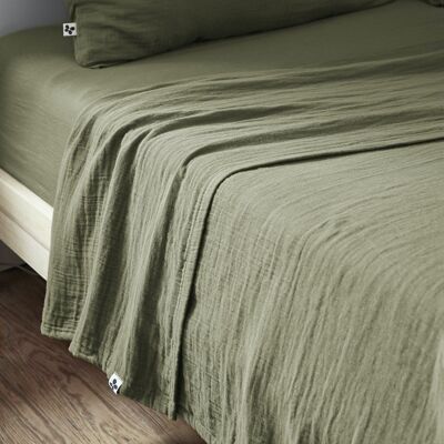 Flat sheet 270 x 300 cm GAÏA Rosemary