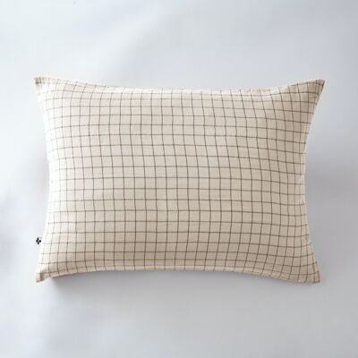 Cotton gauze pillowcase 50 x 70 cm GAÏA MIX Pampa