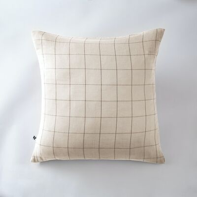 Funda de almohada de gasa de algodón 60 x 60 cm GAÏA MATCH Pampa