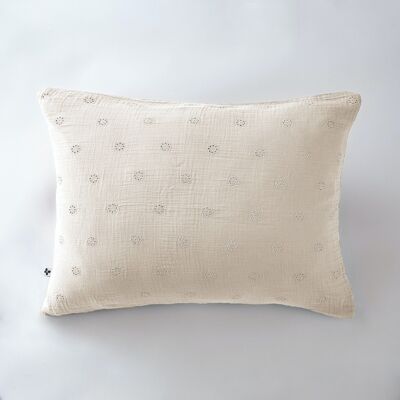 Cotton gauze pillowcase 50 x 70 cm GAÏA BOHO Pampa