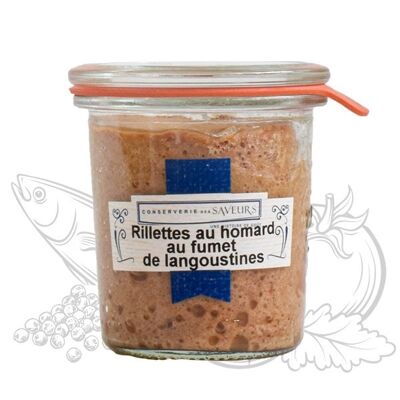 Rillettes de Homard au fumet de langoustines