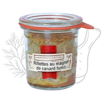 Rillettes de magret de canard fumé