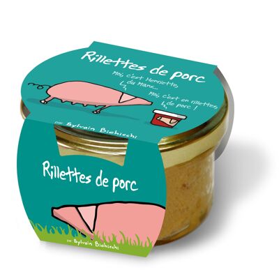 Rillettes de porc Hihihi