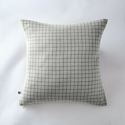 Cotton gauze pillowcase 60 x 60 cm GAÏA MIX Cloud