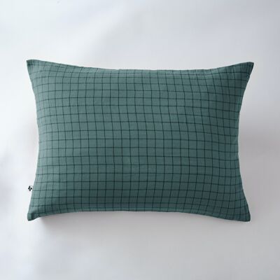 Cotton gauze pillowcase 50 x 70 cm GAÏA MIX Duck