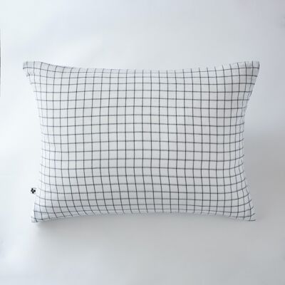 Funda de almohada de gasa de algodón 50 x 70 cm GAÏA MIX Chantilly