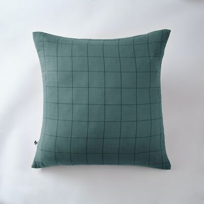 Funda de almohada de gasa de algodón 60 x 60 cm Pato GAÏA MATCH