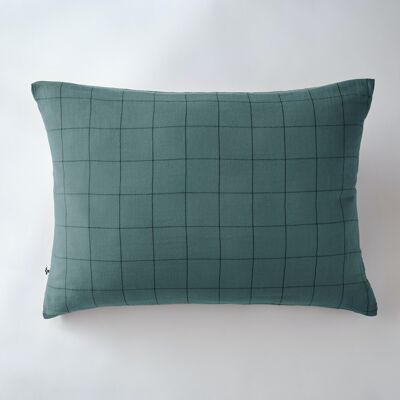 Cotton gauze pillowcase 50 x 70 cm GAÏA MATCH Duck