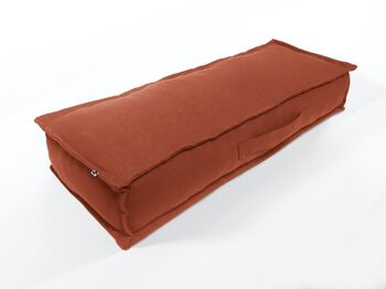 Lot de 2 accoudoirs 60 x 20 x 10 cm KALA Terracotta