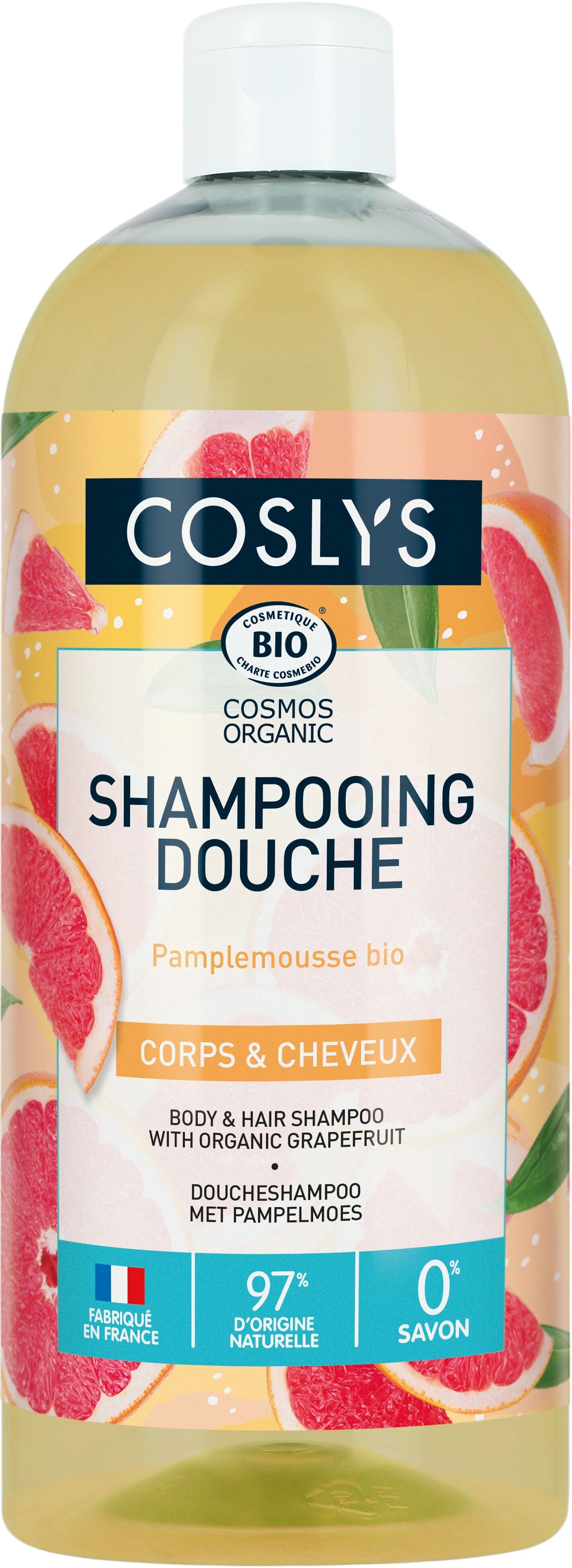 COSLYS - SHAMPOO SHOWER GEL Grapefruit
