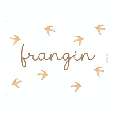 Carte Poétique “Frangin”