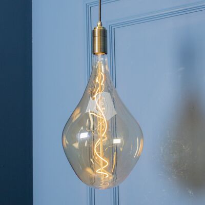 Blown Glass Handmade Chandelier Lighting, Modern Art Deco Ceiling Pendant Lamp, Housewarming Gift Light