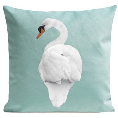 Cojín ante pájaro cisne 40x40cm/60x60cm