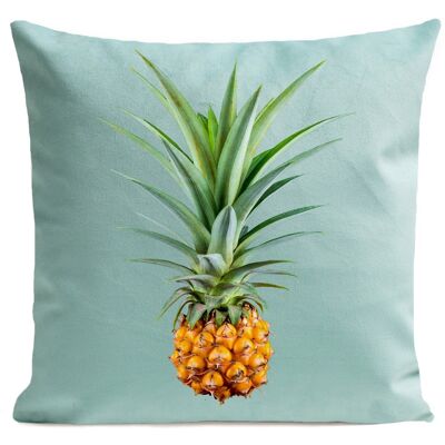 Tropical fruit suede cushion 40x40cm/60x60cm