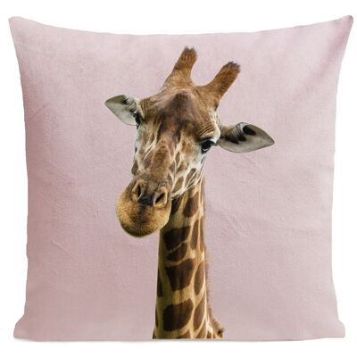 Coussin déco tropical animal polyester 40x40cm/60x60cm