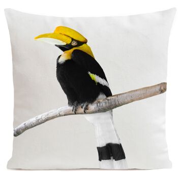 Coussin tropical oiseau polyester 40x40cm/60x60cm 11