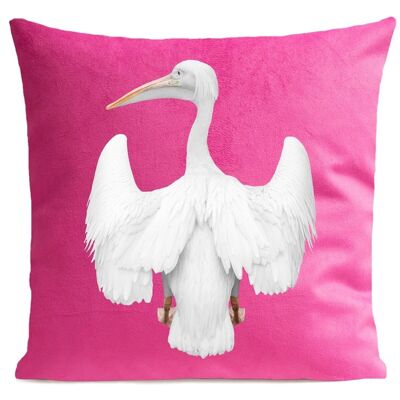 Polyester bird cushion 40x40cm / 60x60cm