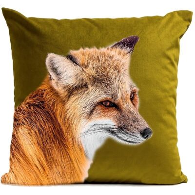 Autumn decorative animal suede cushion 40x40cm/60x60cm
