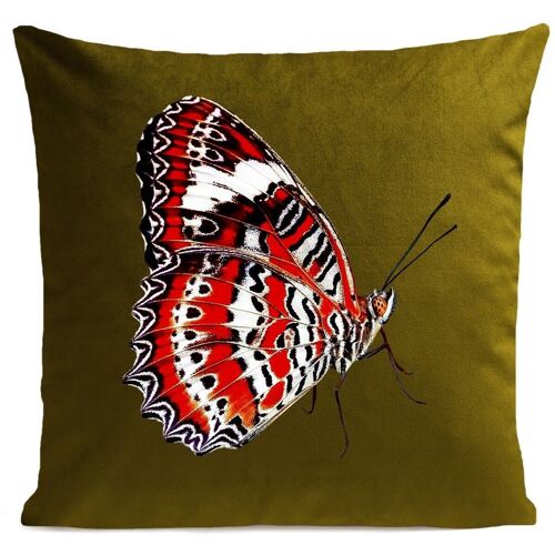 Coussin papillon polyester 40x40cm/60x60cm