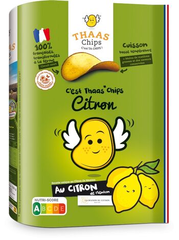 Chips Citron 120 gr "Maison du citron de Menton" 2