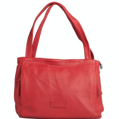 Genoveva rot Leder Handtasche