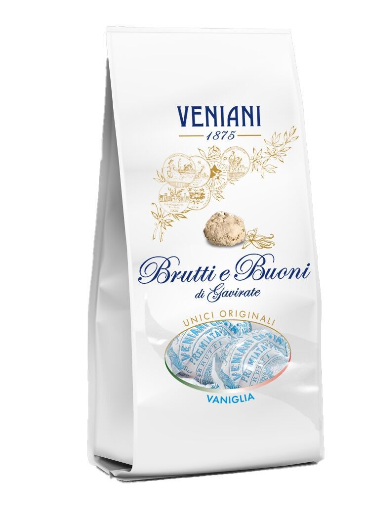 Sacchetto bianco Brutti e Buoni Vaniglia 300 g