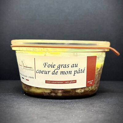 Foie gras in the heart of my pâté