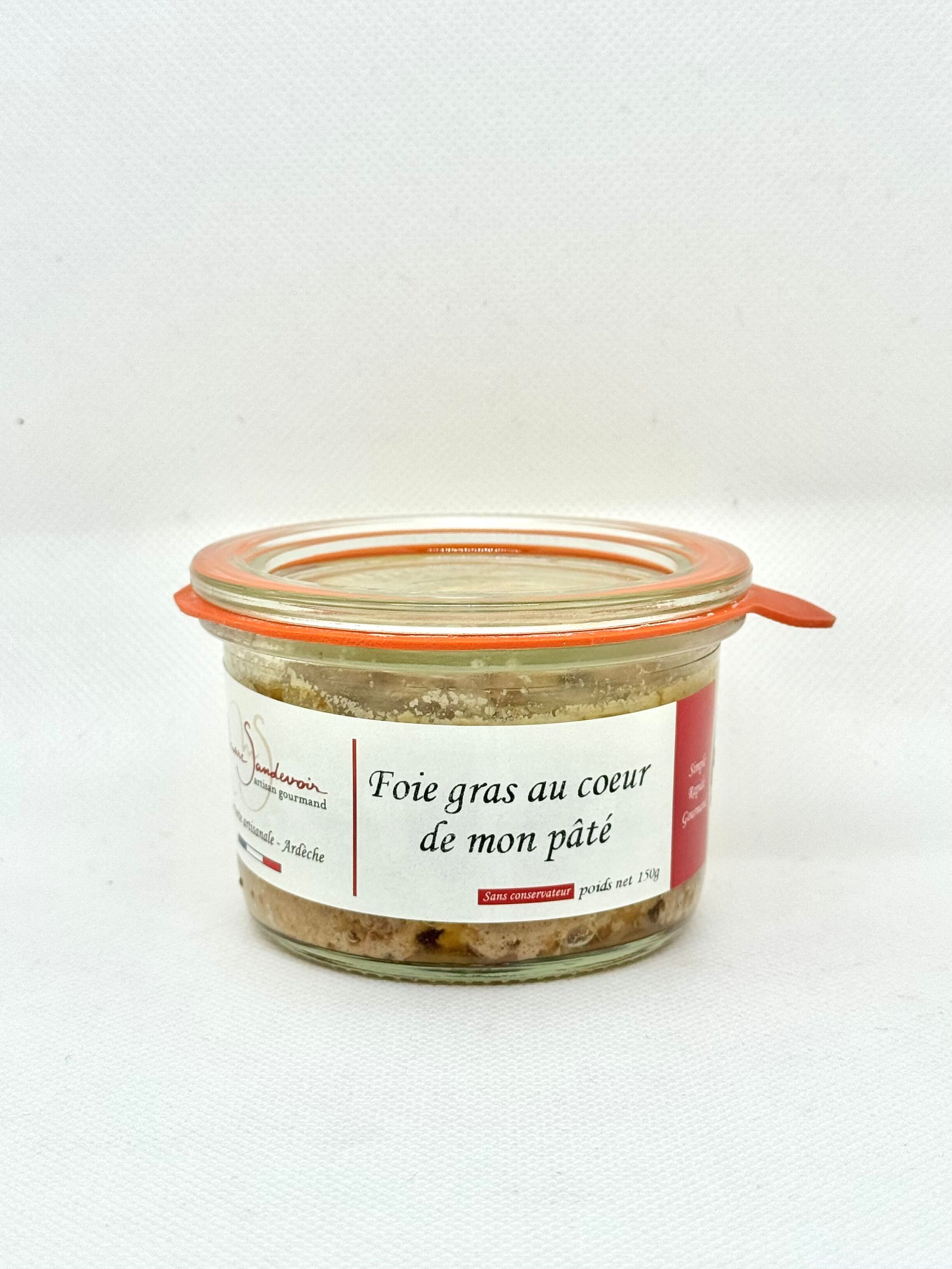 Foie gras como ingrediente principal de mi paté - 150 gramos