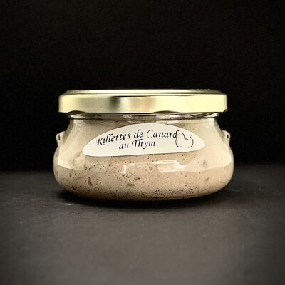 Duck rillettes with thyme