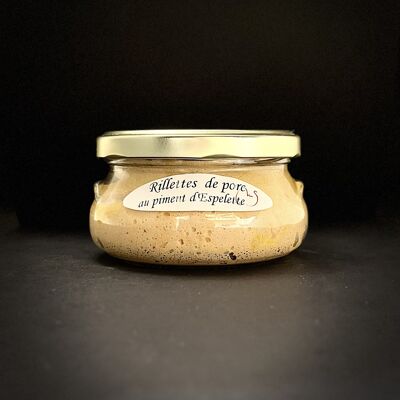 Rillettes de porc au piment d'Espelette