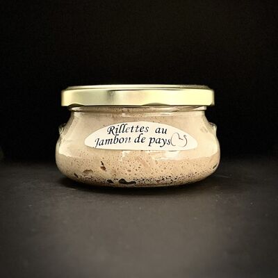 Pork rillettes with country ham