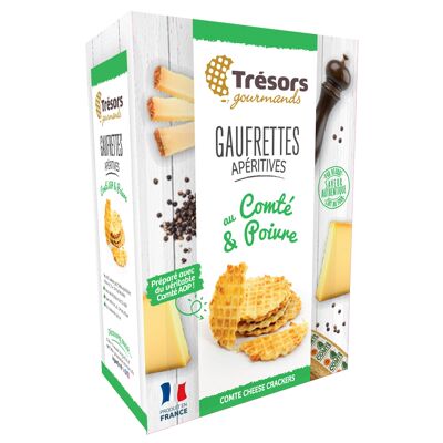 Gaufrettes apéritives 60g COMTE POIVRE