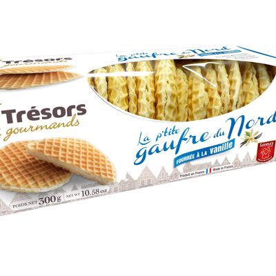 Small Northern waffles filled with vanilla - 300g