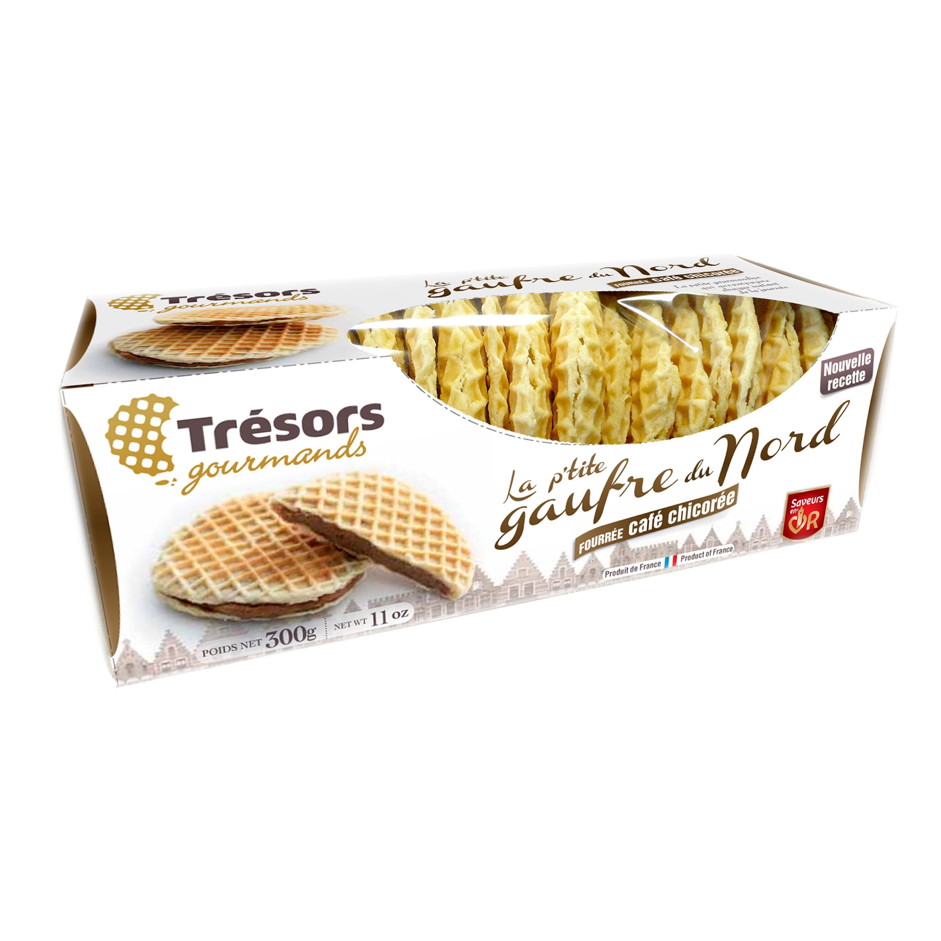 Piccoli waffle nordici ripieni di caffè di cicoria - 300 g