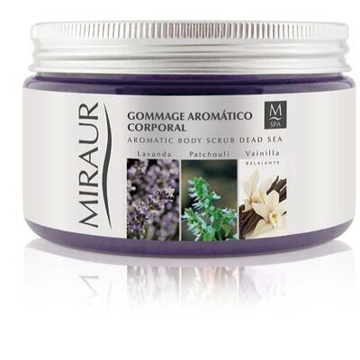 Aromatic Body Gommage of Lavender, Patchouli & Vanilla with Natural Mineral Salts Dead Sea
