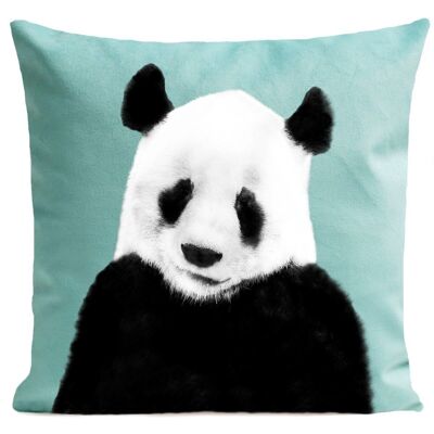 Cuscino decorativo per bambini in velluto con animali 40x40 cm/60x60 cm - Bambù