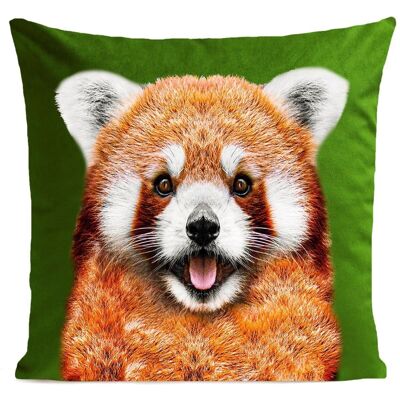 Coussin enfant animal velours 40x40/60x60cm - Pandinou